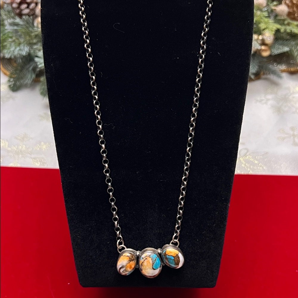 Multi color Turquoise  Necklace